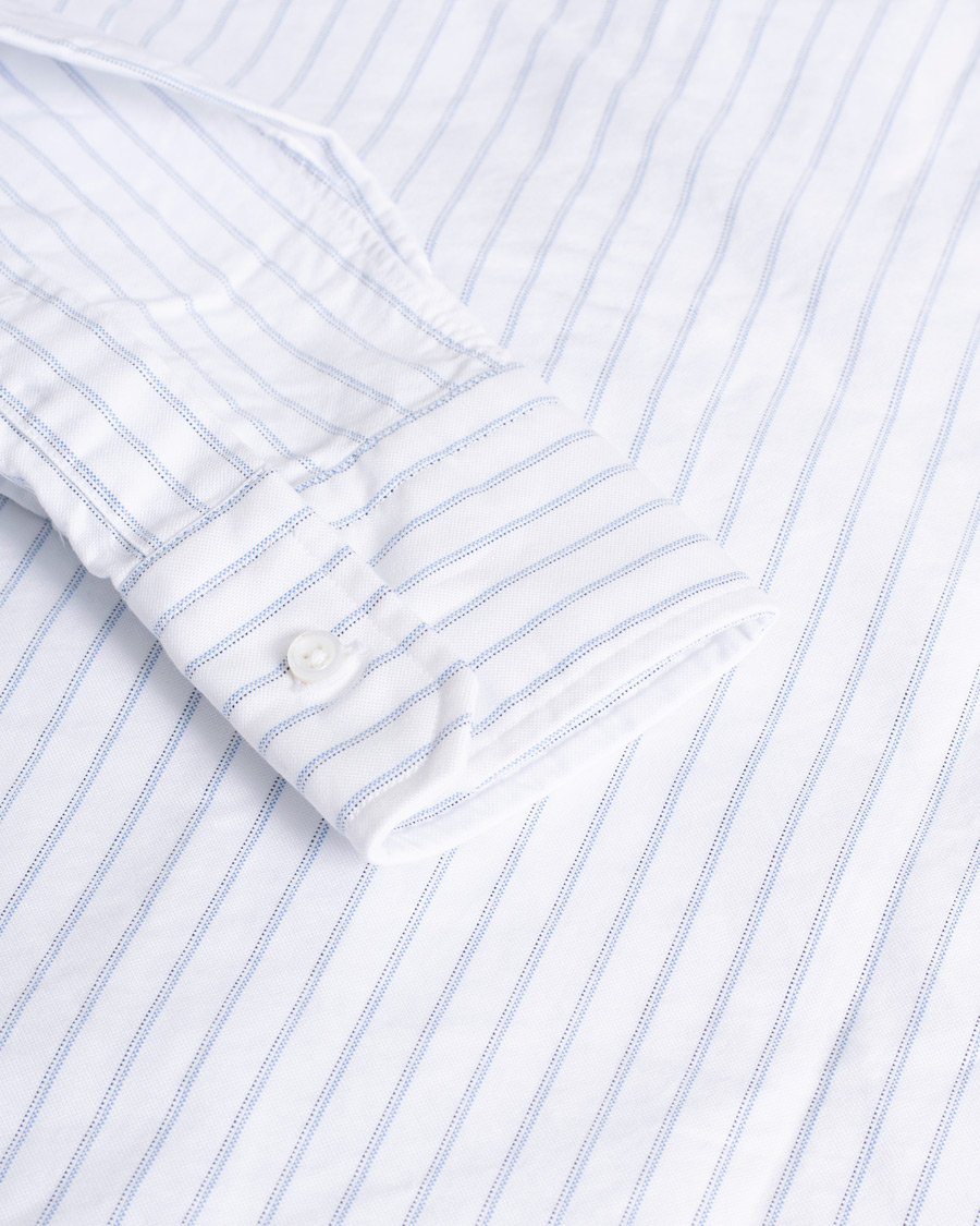 Herren | Pre-owned Hemden | Pre-owned | Thom Browne Oxford Pinstripe Shirt Light Blue