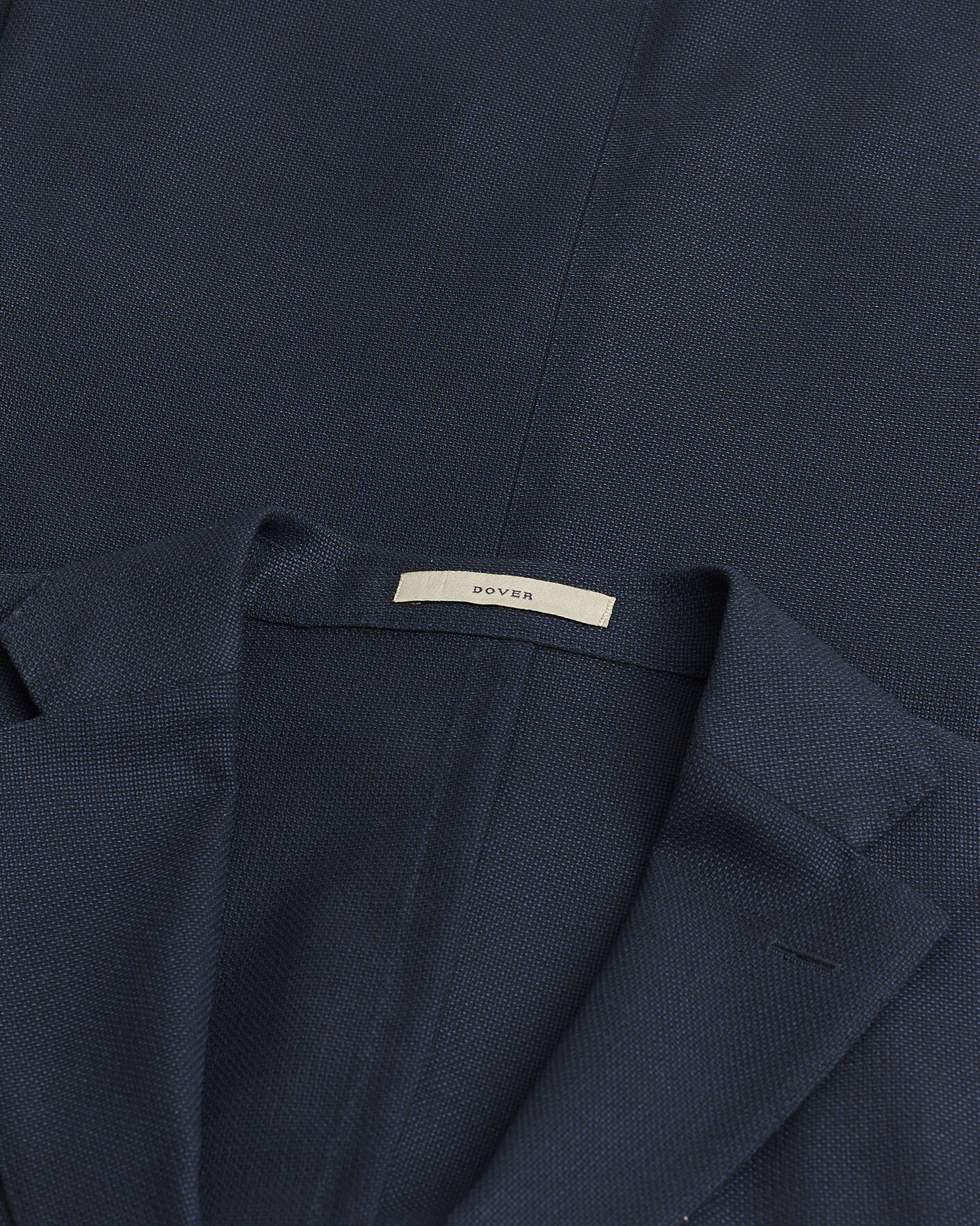 Boglioli Dover Wool Hopsack Blazer Navy 48 at CareOfCarl.com