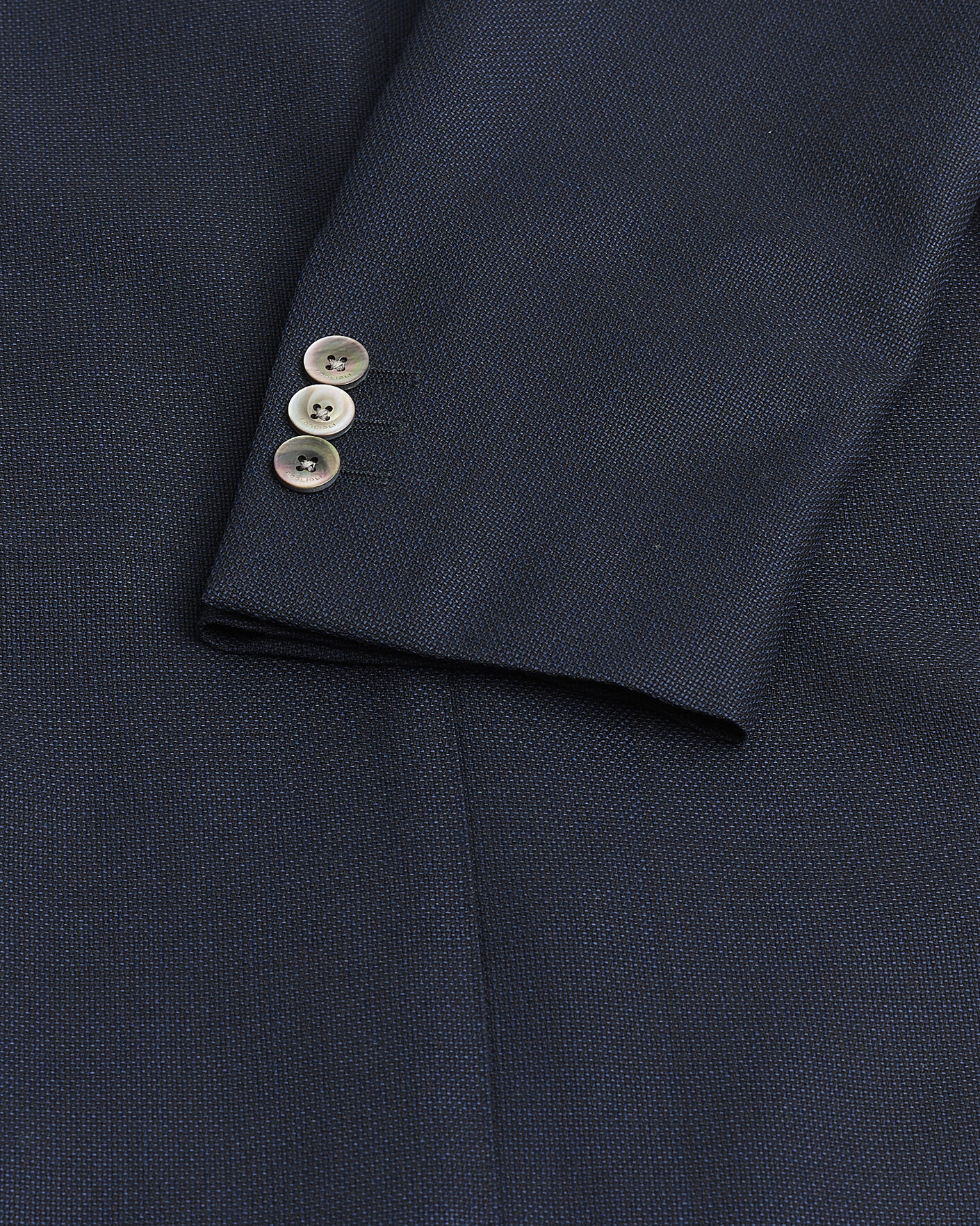 Men | Pre-owned Blazers | Pre-owned | Boglioli Dover Wool Hopsack Blazer Navy 48