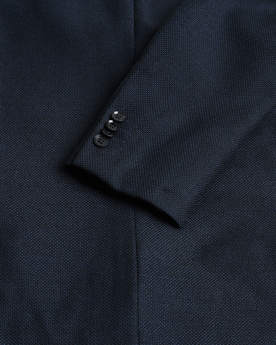 Men | Ring Jacket Four Season Wool Balloon Blazer Navy 52 | Pre-owned | Ring Jacket Four Season Wool Balloon Blazer Navy 52