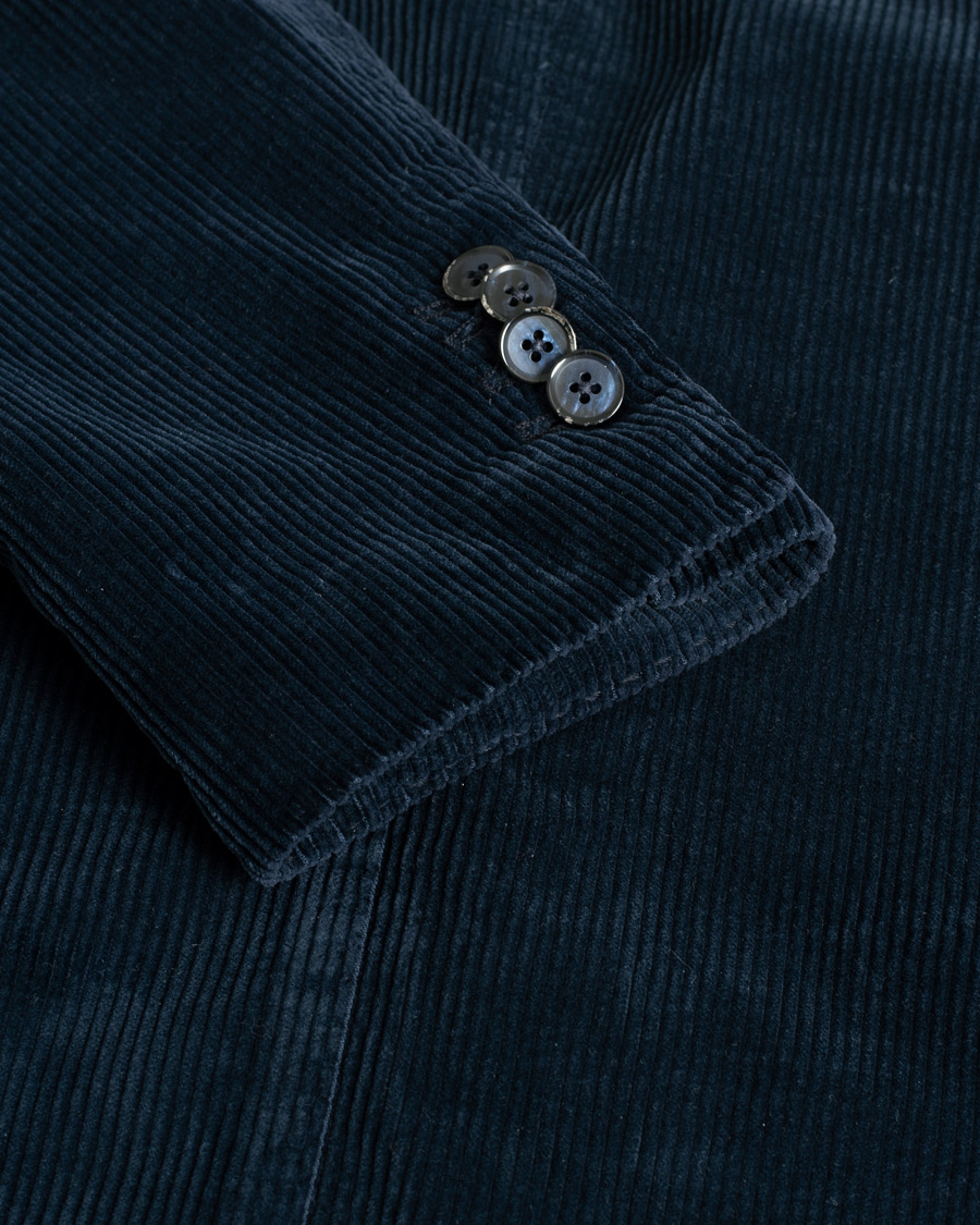 Men | Blazers | Pre-owned | L.B.M. 1911 Jack Corduroy Blazer Navy 50