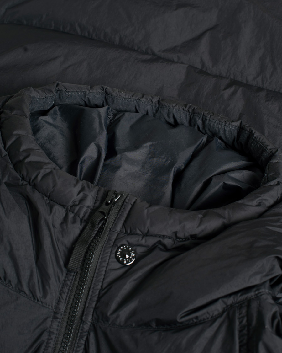 Men | Coats & Jackets | Pre-owned | Stone Island Garment Dyed Recycled Nylon Down Jacket Black