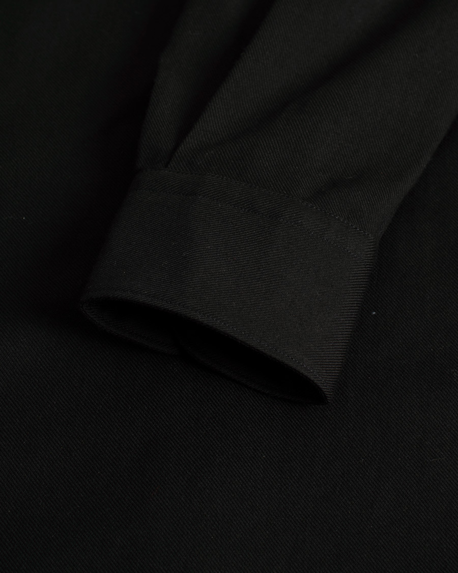 Men | Shirts | Pre-owned | Zegna Cotton/Cashmere Casual Shirt Black