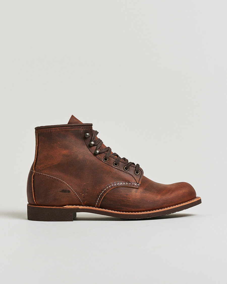 Red Wing Shoes Blacksmith Boot Briar Oil Slick Leather at