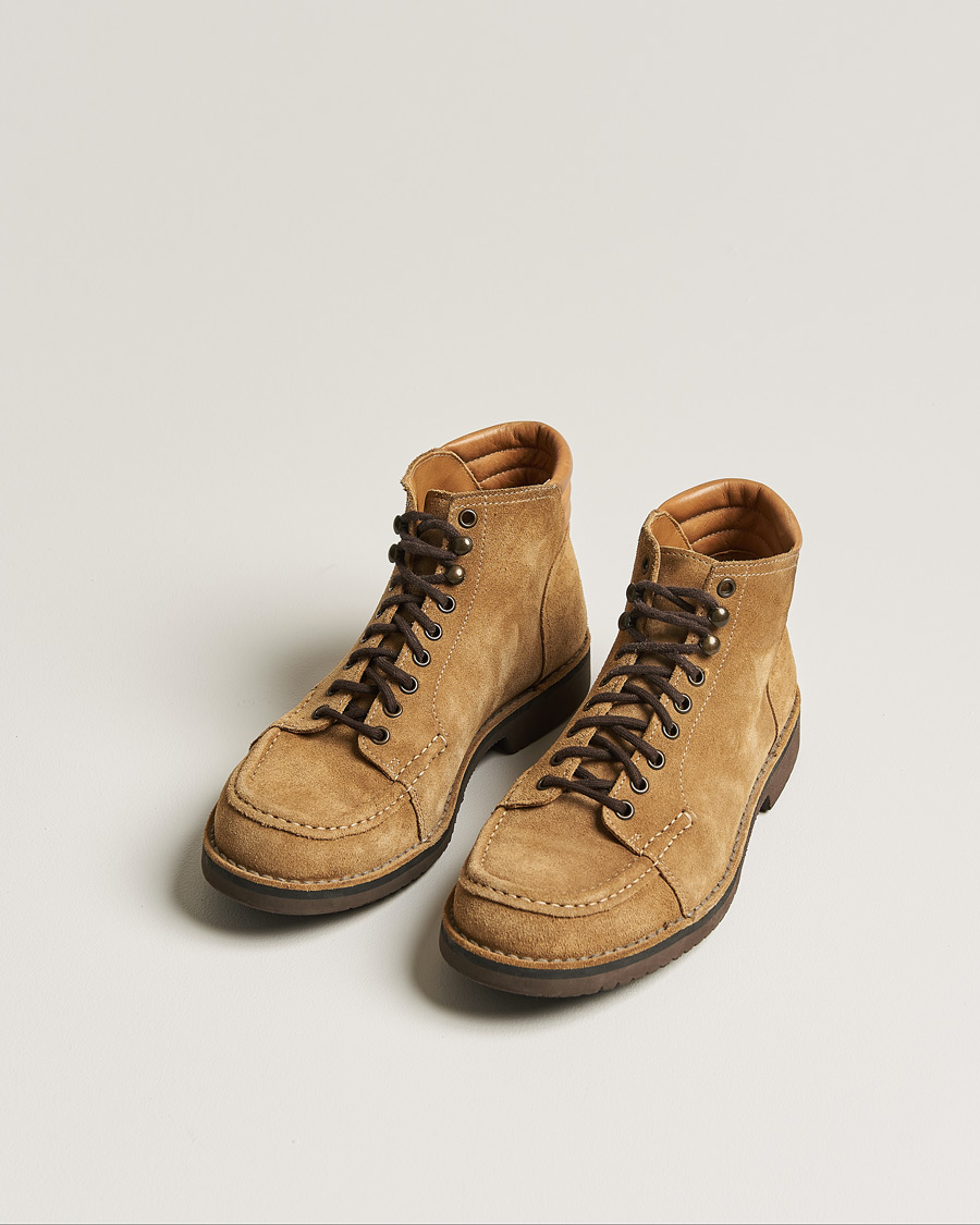 Men | Fracap Otto Boot Camel Suede | Pre-owned | Fracap Otto Boot Camel Suede
