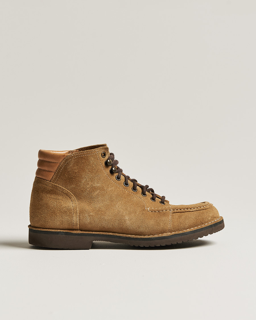 Men | Fracap Otto Boot Camel Suede | Pre-owned | Fracap Otto Boot Camel Suede