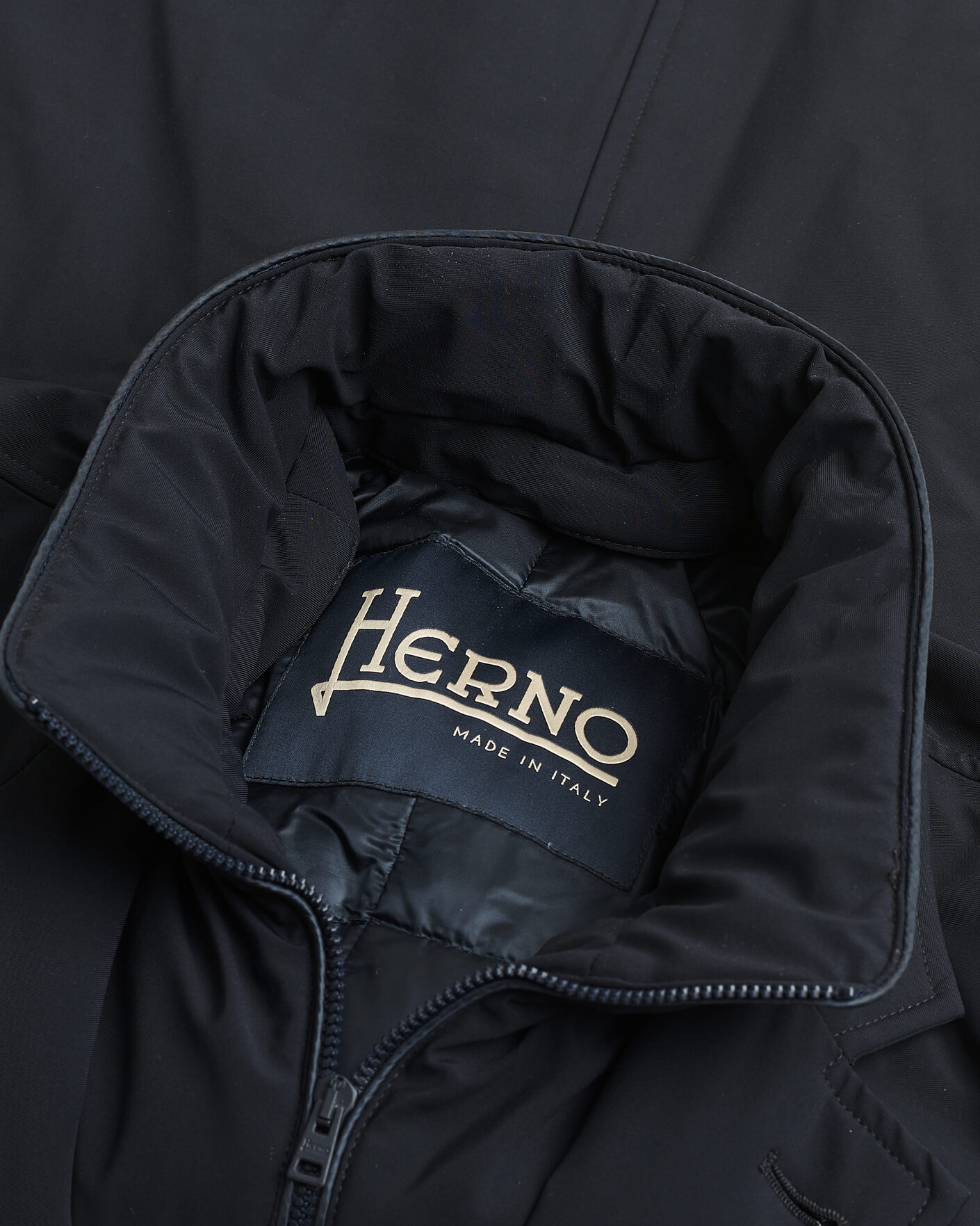 Men | Pre-owned Coats & Jackets | Pre-owned | Herno Nylon City Blazer Navy 50