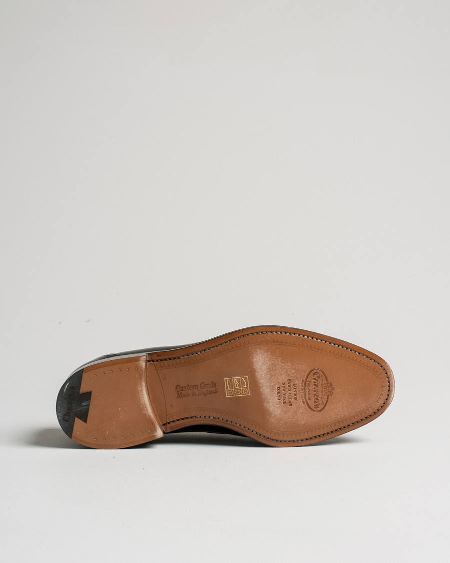 Herren | Pre-owned Schuhe | Pre-owned | Church's Kingsley Tassel Loafer Black Polishbinder