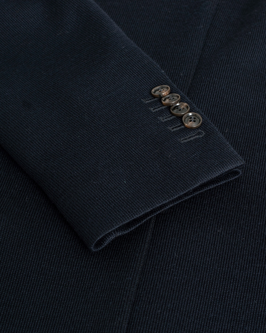 Herr | Pre-owned Kavajer | Pre-owned | Morris Heritage Mike Knitted Blazer Navy