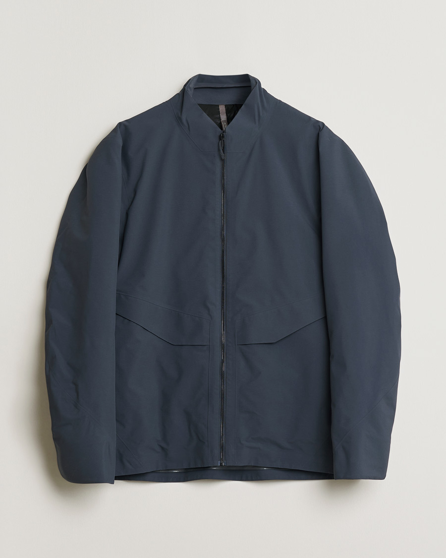 Arc'teryx Veilance Range Jacket Blue Grey L at CareOfCarl.com