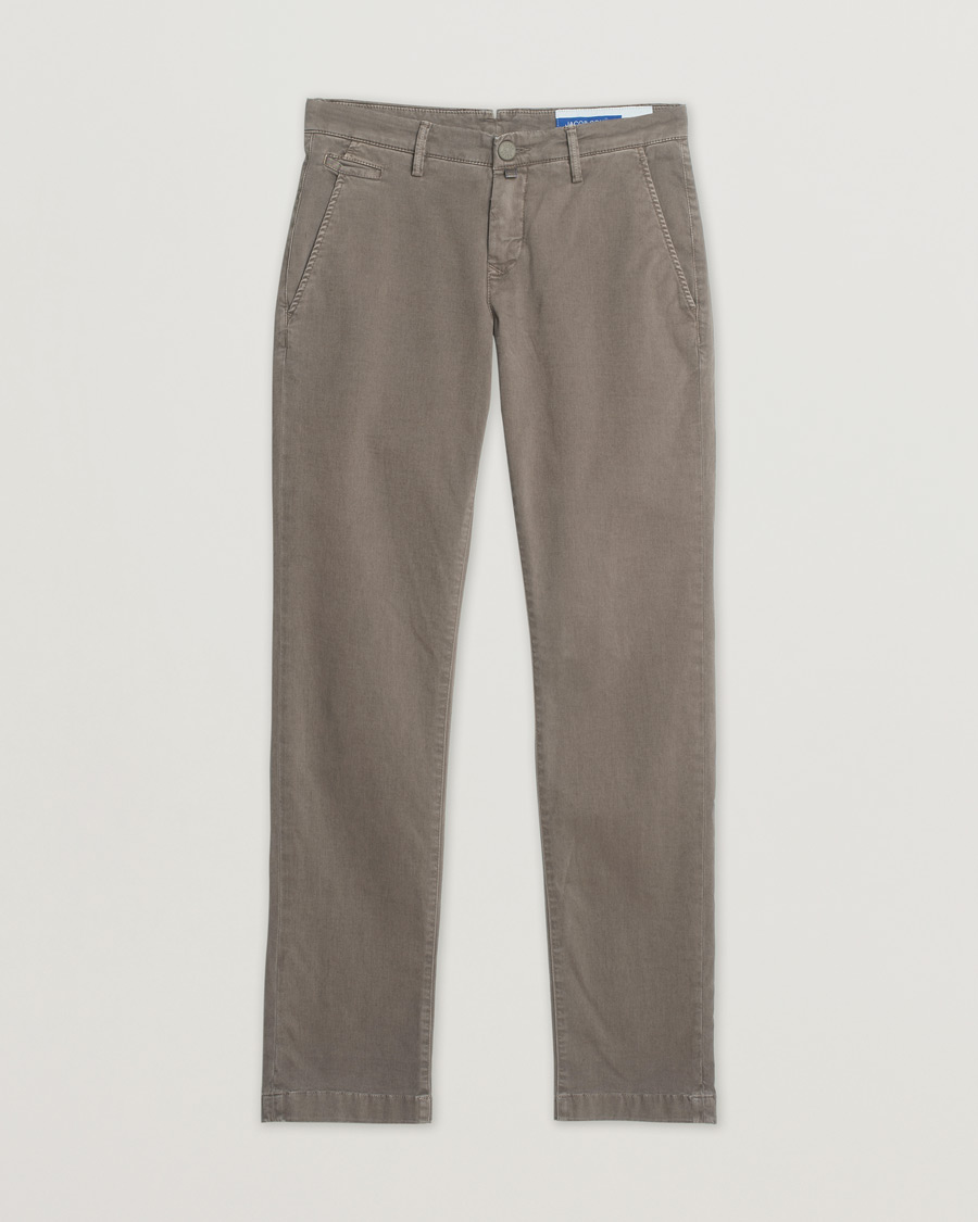 Men | Trousers | Pre-owned | Jacob Cohën Bobby Cotton Chinos Light Brown