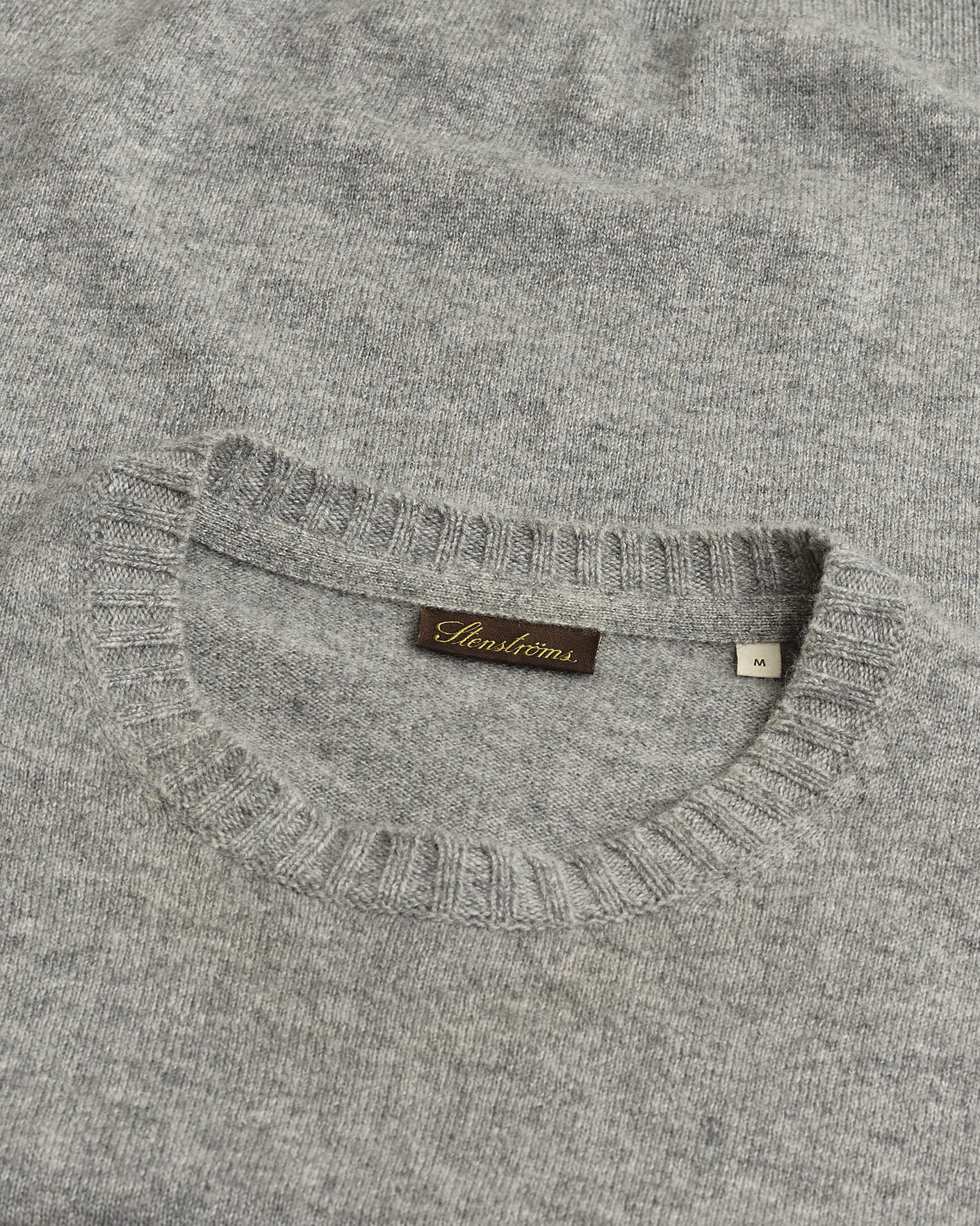 Men | Pre-owned Sweaters & Knitwear | Pre-owned | Stenströms Cashmere Crewneck Grey M