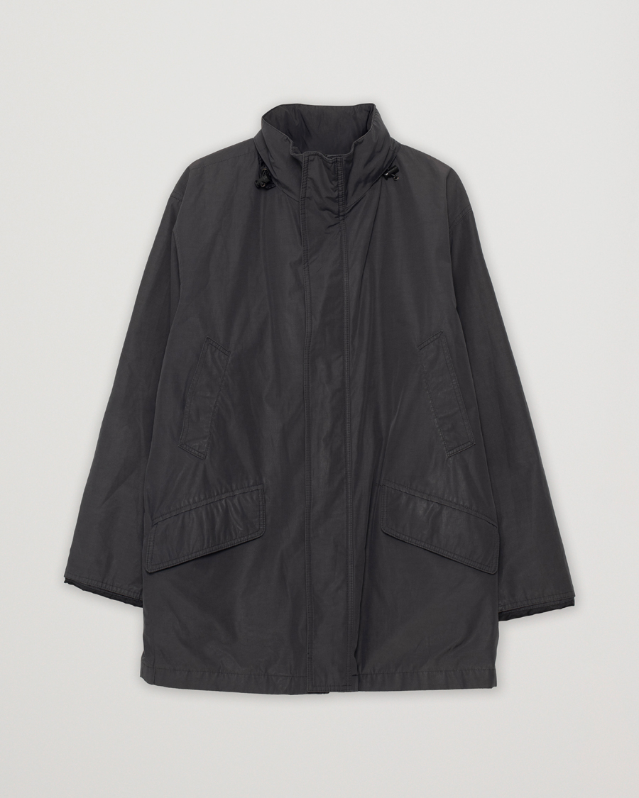 Men | Coats & Jackets | Pre-owned | Yves Saint Laurent Cotton/Nylon Coat Black 48