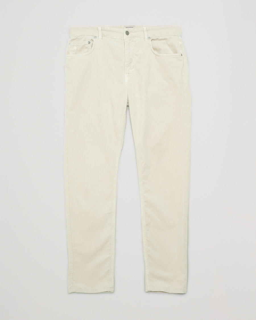 Men | Morris James Corduroy 5-Pocket Pant Off White | Pre-owned | Morris James Corduroy 5-Pocket Pant Off White