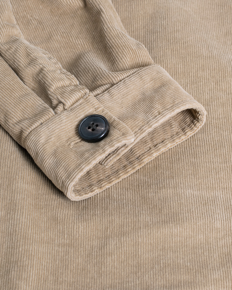 Herr | Pre-owned Kavajer | Pre-owned | Sunspel Cord Twin Pocket Jacket Beige