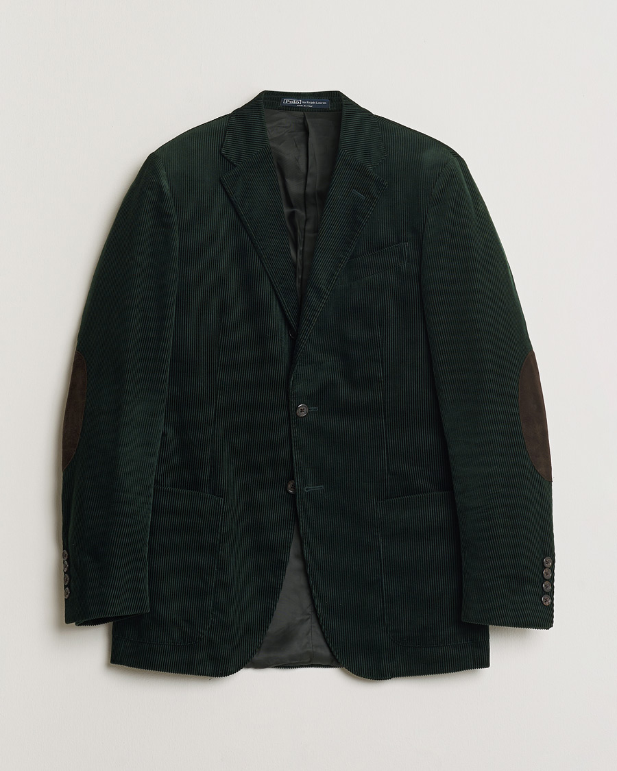 Men | Pre-owned Blazers | Pre-owned | Polo Ralph Lauren Corduroy Green Blazer 48
