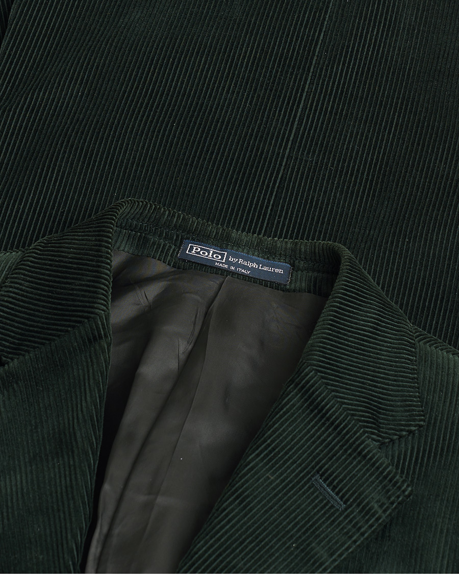 Men | Pre-owned Blazers | Pre-owned | Polo Ralph Lauren Corduroy Green Blazer 48