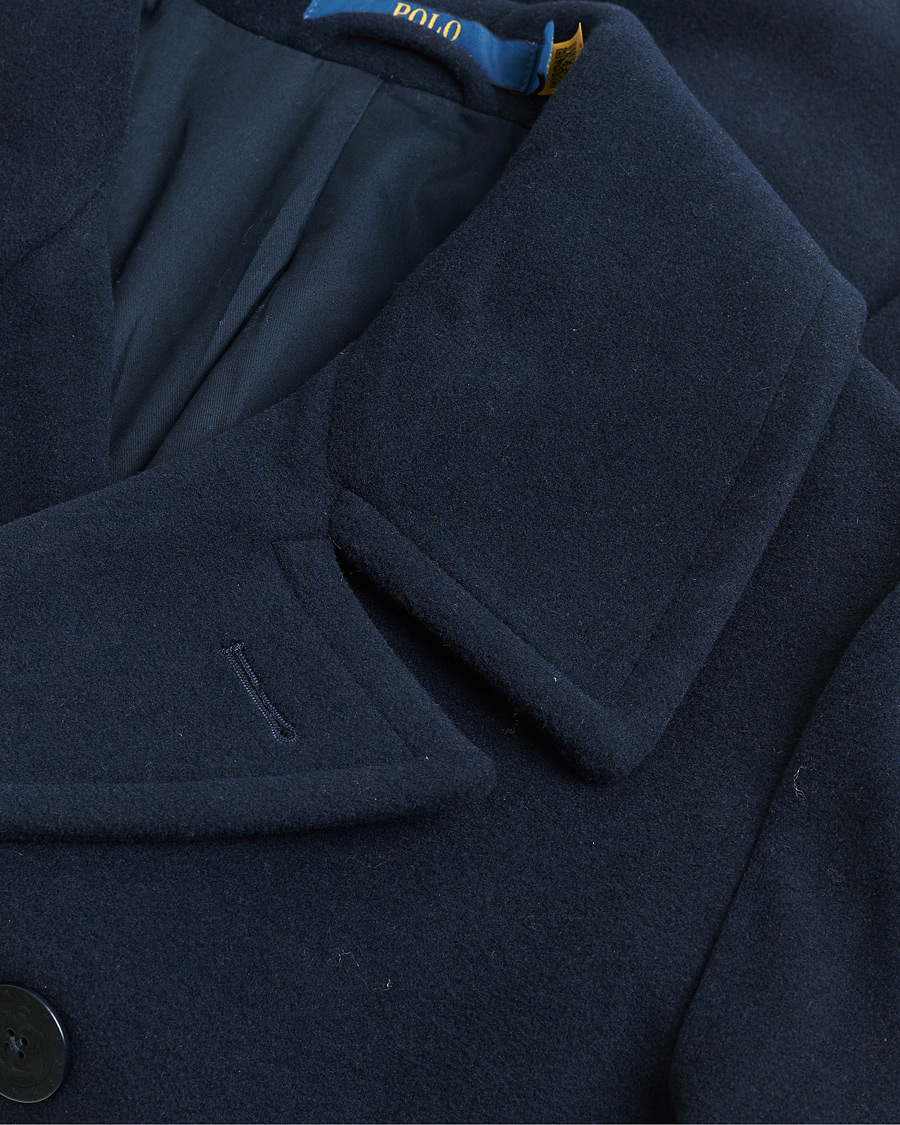 Men | Pre-owned Coats & Jackets | Pre-owned | Polo Ralph Lauren Wool Peacoat Navy M
