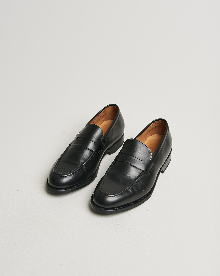 Men | Myrqvist Stenhammar Loafer Black Calf | Pre-owned | Myrqvist Stenhammar Loafer Black Calf