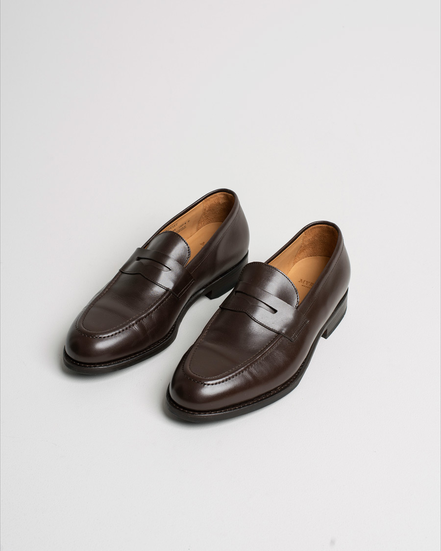 Men | Myrqvist Stenhammar Loafer Dark Brown Calf | Pre-owned | Myrqvist Stenhammar Loafer Dark Brown Calf