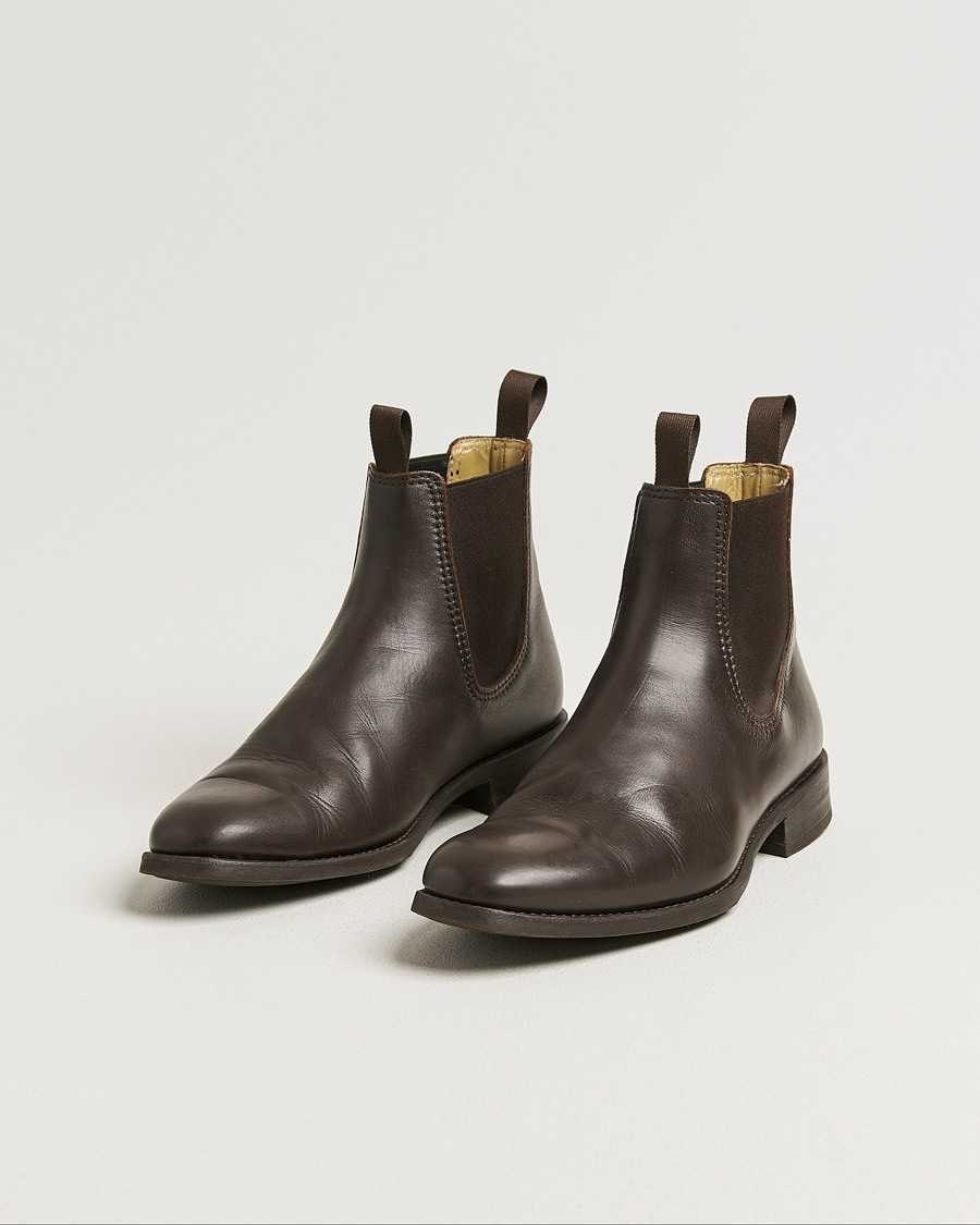 Men | Pre-owned Welted shoes | Pre-owned | Myrqvist Granhult Chelsea Boot Brown Calf UK9 - EU43