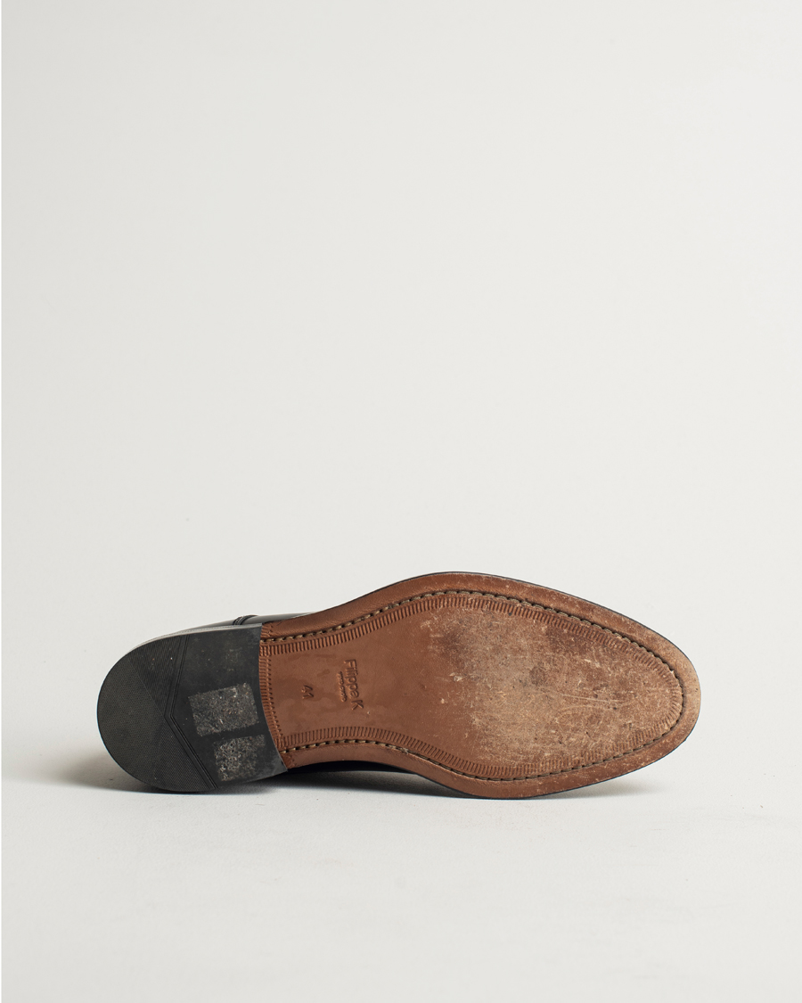 Men | Filippa K Derby Shoes Black Calf 41 | Pre-owned | Filippa K Derby Shoes Black Calf 41