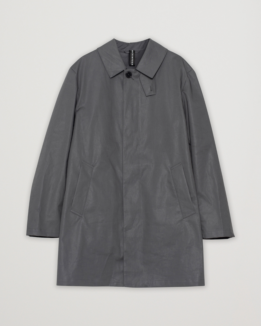 Men | Mackintosh Cambridge Car Coat Cool Grey | Pre-owned | Mackintosh Cambridge Car Coat Cool Grey