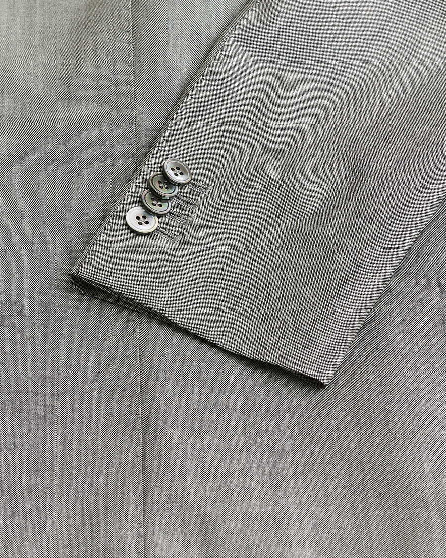 Men | Oscar Jacobson Elmer Suit Grey Melange 48 | Pre-owned | Oscar Jacobson Elmer Suit Grey Melange 48