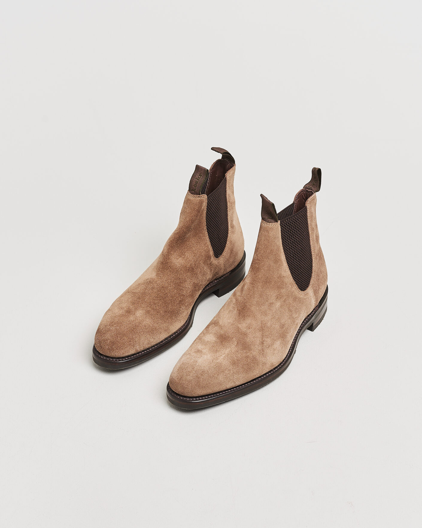 Men | Pre-owned Welted shoes | Pre-owned | Loake 1880 Emsworth Chelsea Boot Flint Suede UK9 - EU43