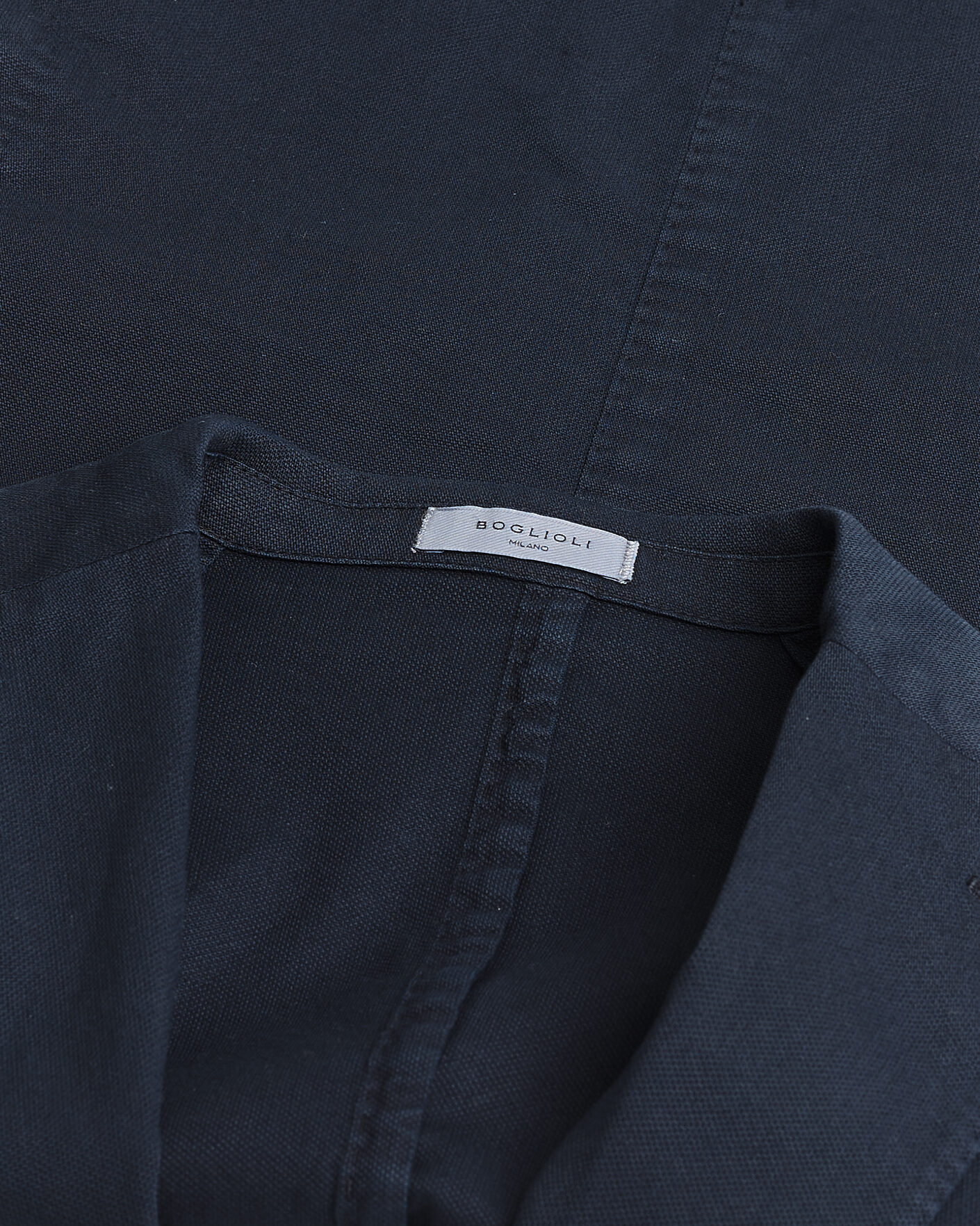 Men | Pre-owned Blazers | Pre-owned | Boglioli K Jacket Cotton Stretch Blazer Navy 52