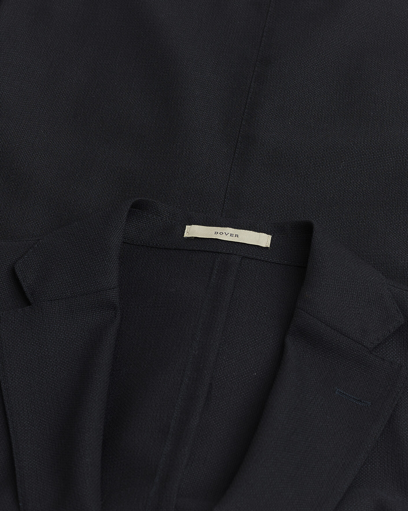Boglioli Dover Wool Hopsack Blazer Black 52 at CareOfCarl.com