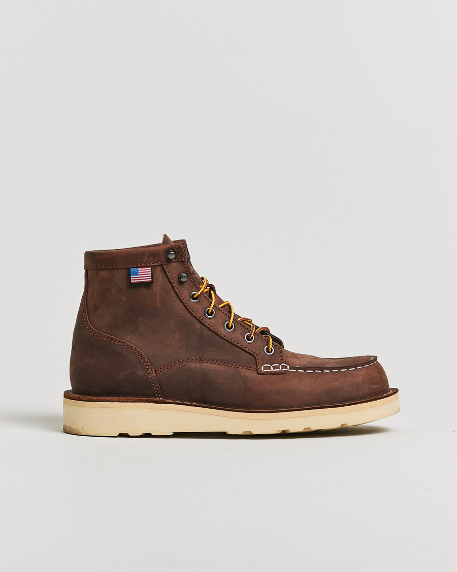 Danner Bull Run Leather Moc Toe Boot Brown US9 - EU43 at