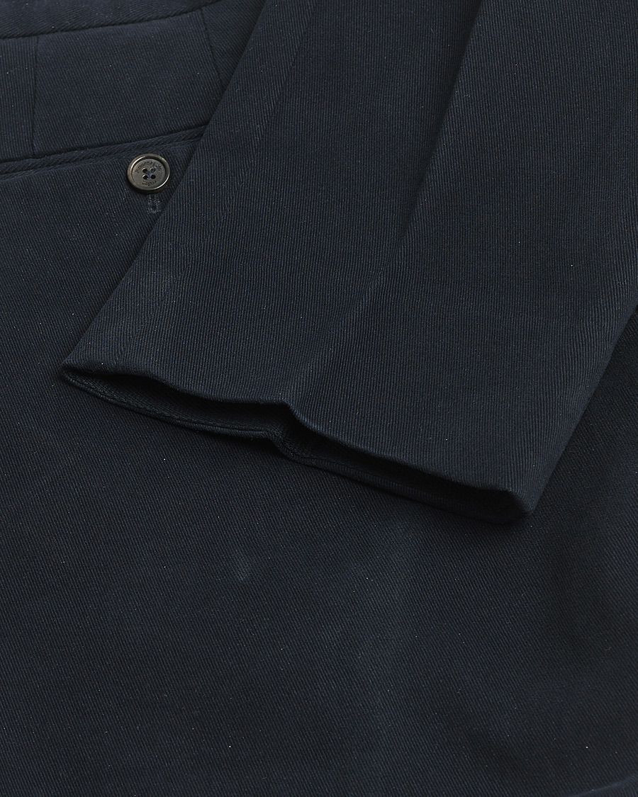 Men | Pre-owned Trousers | Pre-owned | Ermenegildo Zegna Cotton Winter Chino Navy 52