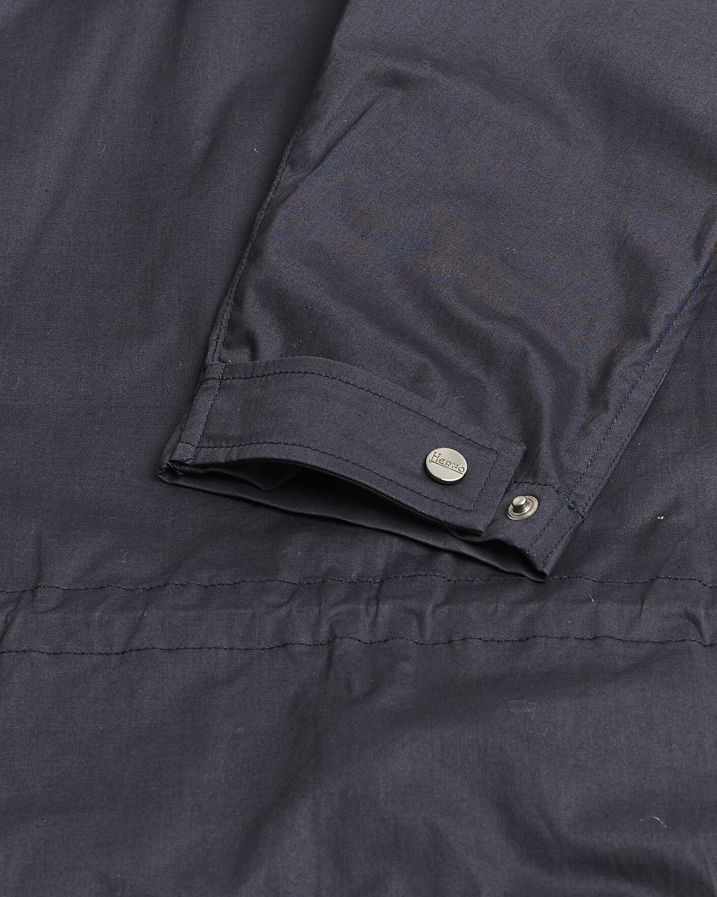 Men | Pre-owned Coats & Jackets | Pre-owned | Herno Lightwieght Cotton Field Jacket Navy 50