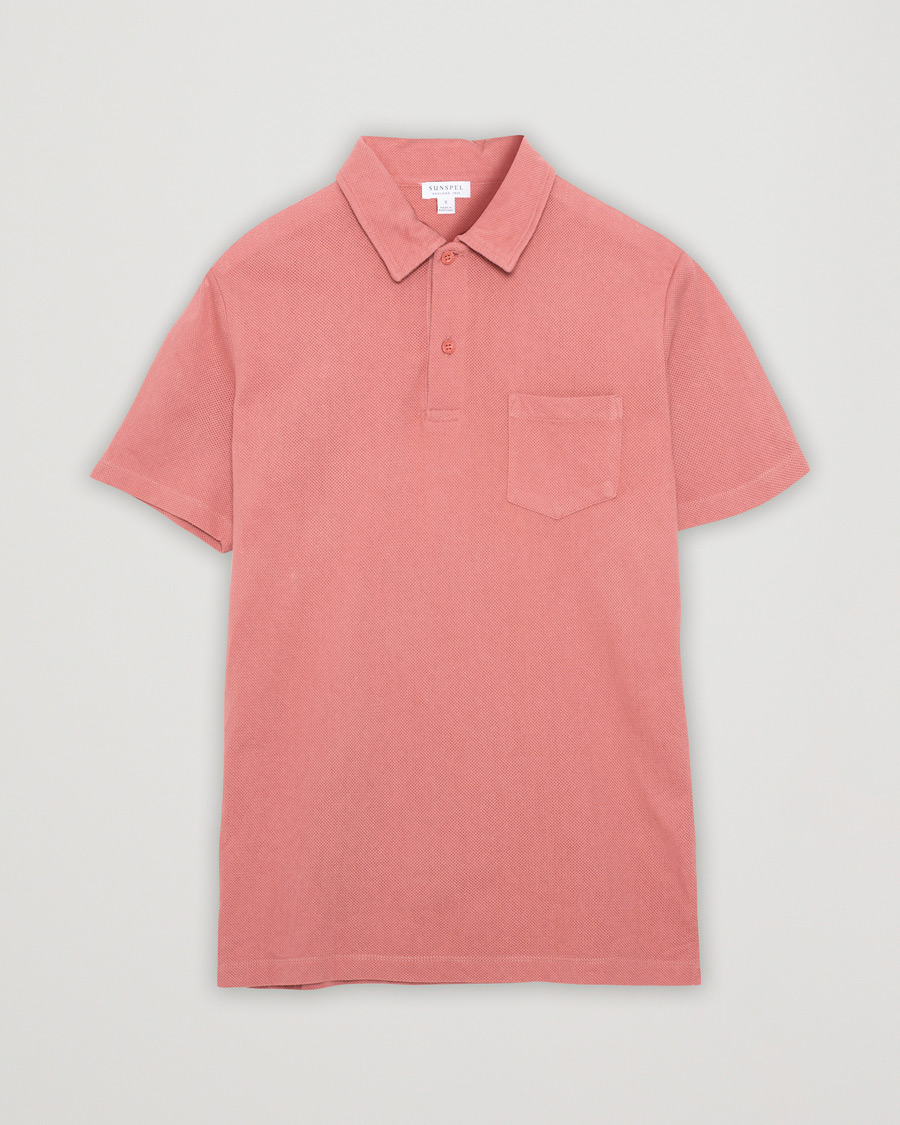 Men | Polo Shirts | Pre-owned | Riviera Polo Shirt Dusty Pink S