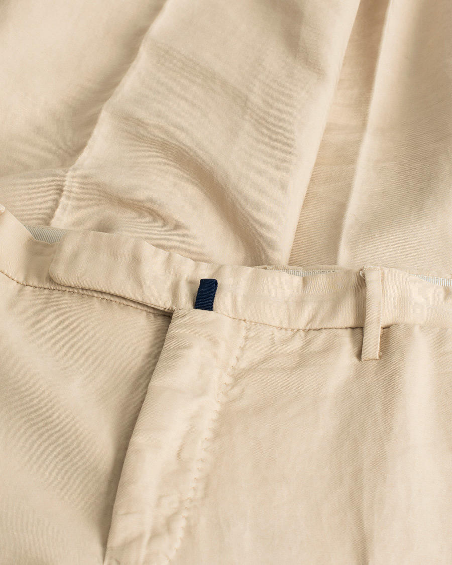 Men | Trousers | Pre-owned | Incotex Slim Fit Chinolino Trousers Light Beige