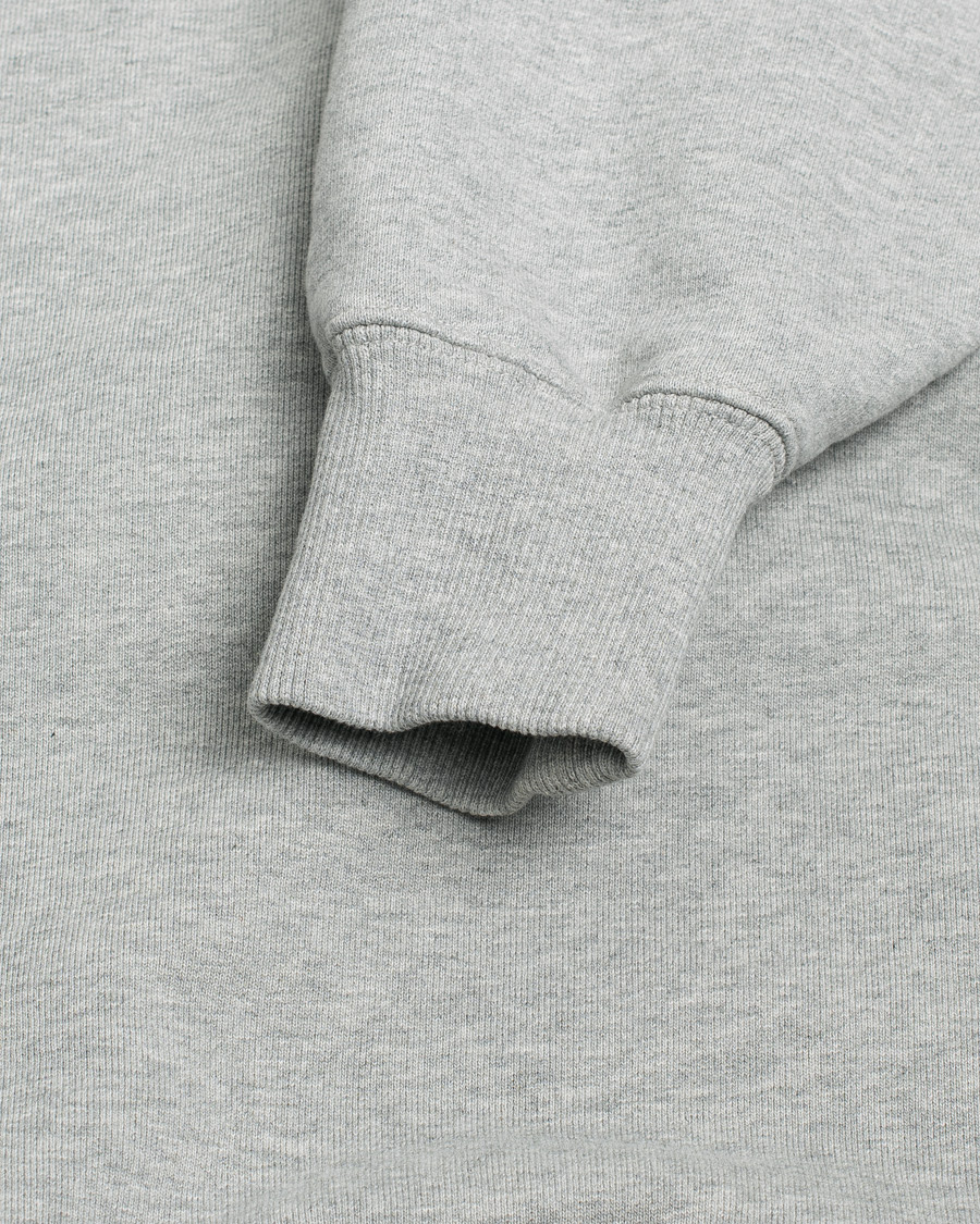 Men | Sweaters & Knitwear | Pre-owned | AMI ami Logo Hoodie Heather Grey