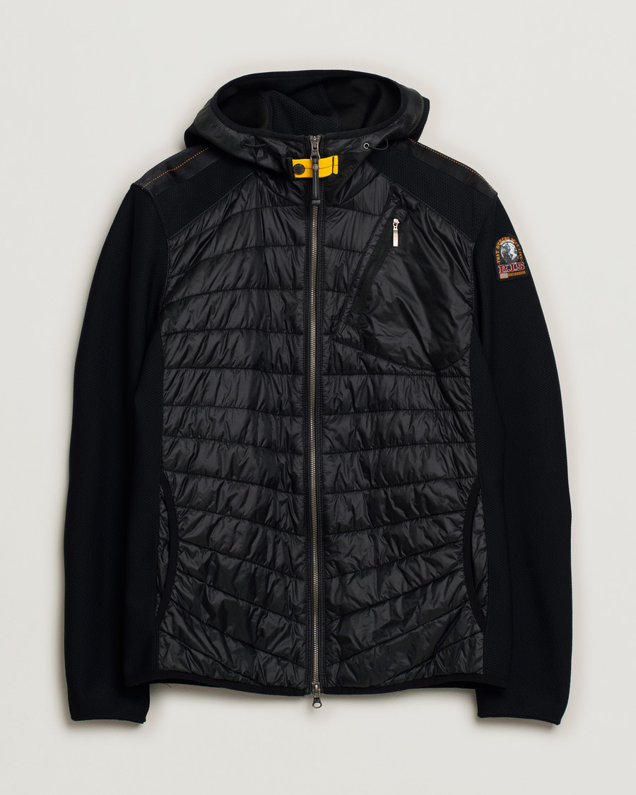 Men | Coats & Jackets | Pre-owned | Parajumpers Nolan Mesh Hooded Hybrid Black