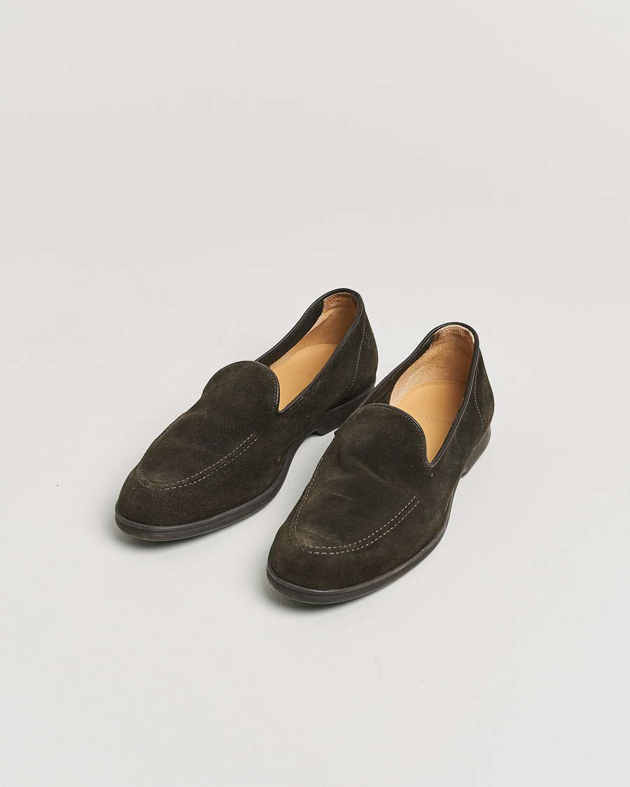 Men | Pre-owned Shoes | Pre-owned | Myrqvist Brannö Loafers Dark Brown Suede 41
