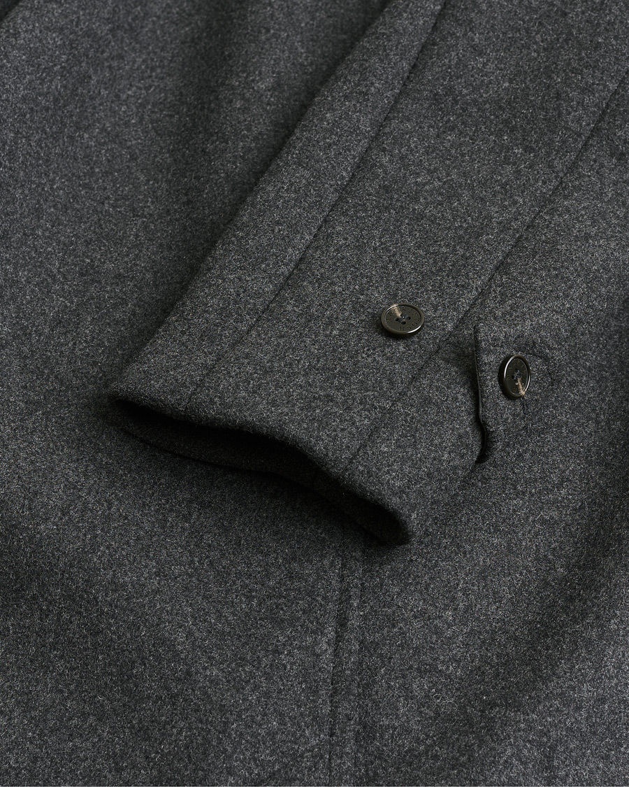 Men | Pre-owned Coats & Jackets | Pre-owned | Mackintosh Boston Wool Overcoat Grey M