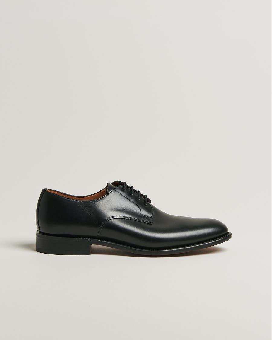 Men | Sanders Athens Calf Plain Gibson Black | Pre-owned | Sanders Athens Calf Plain Gibson Black