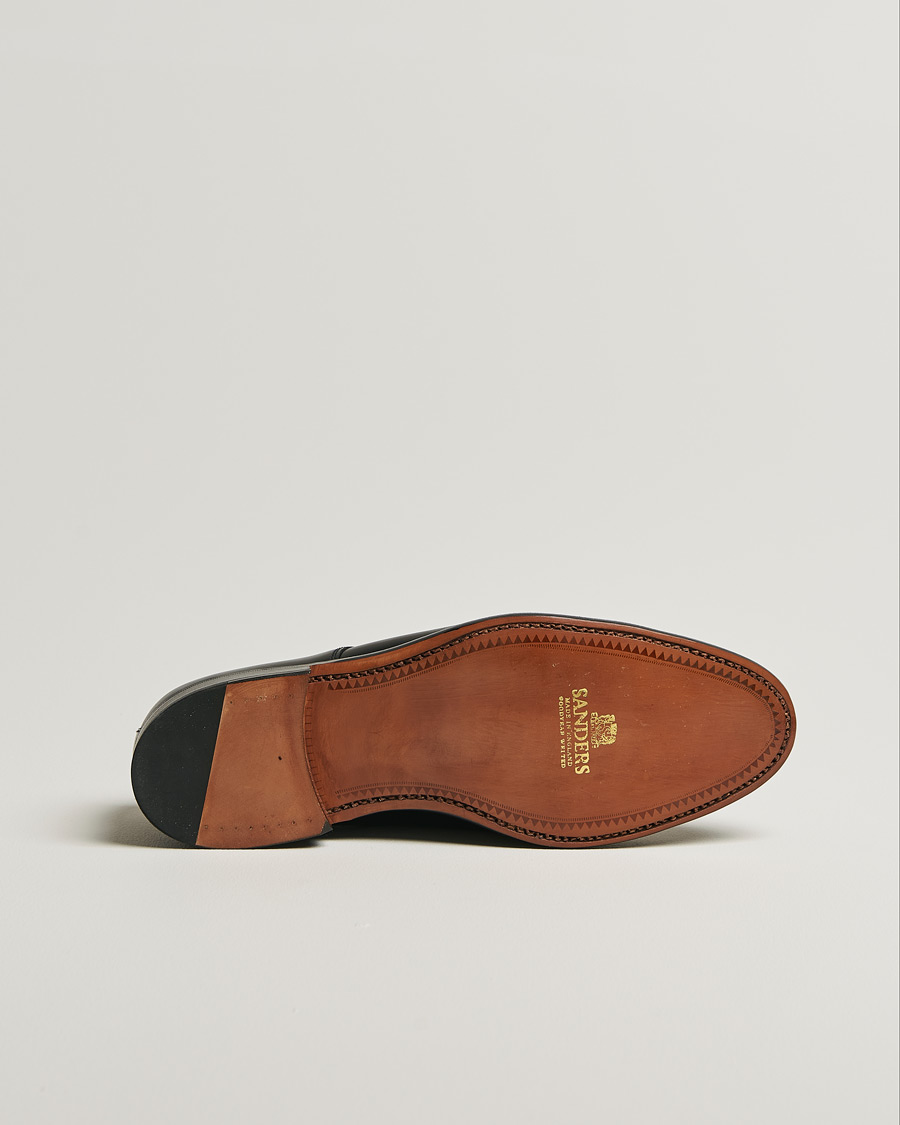 Sanders Athens Calf Plain Gibson Black at CareOfCarl.com
