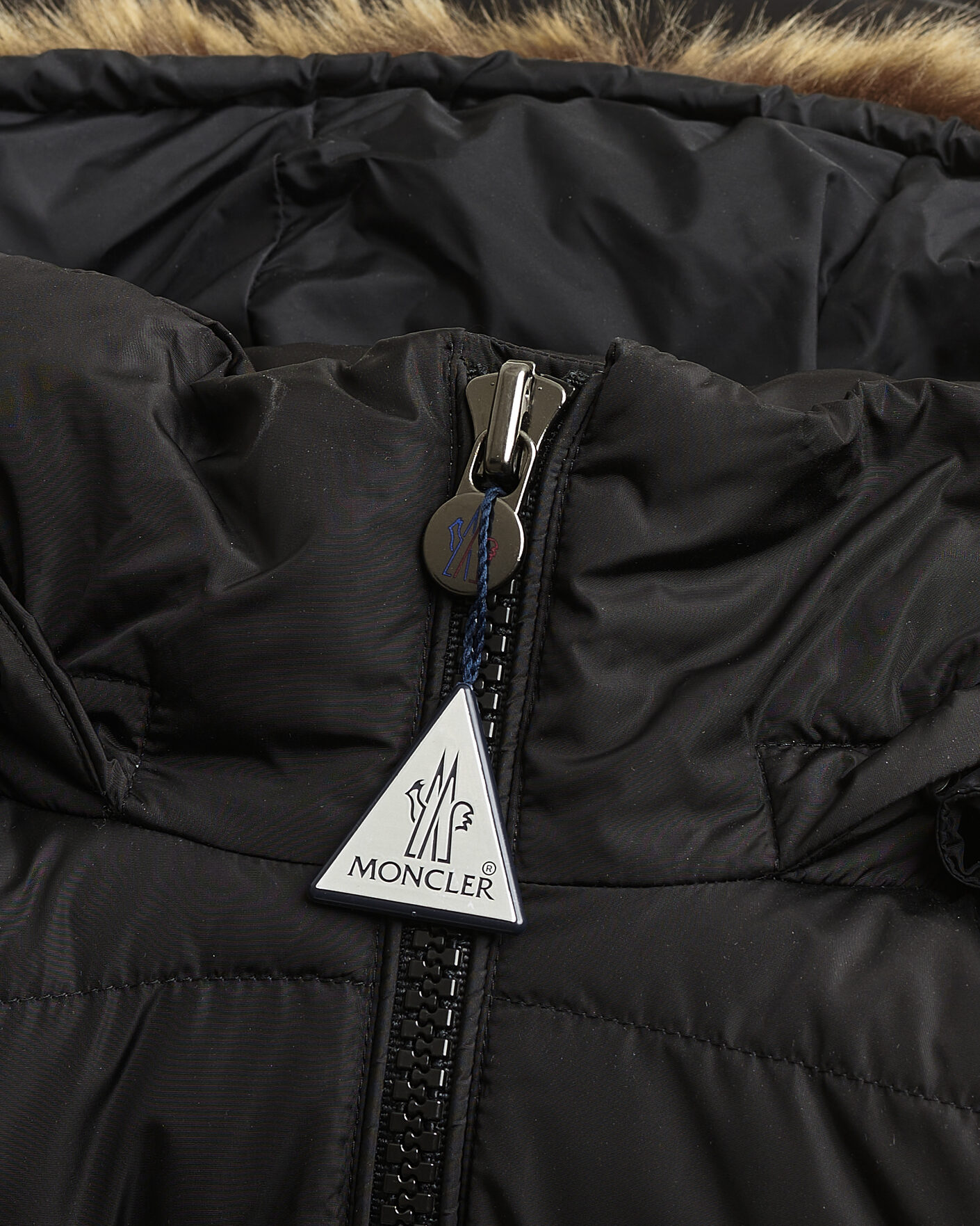 Men | Pre-owned Coats & Jackets | Pre-owned | Moncler Maya Faux Fur Jacket Black 2 - M