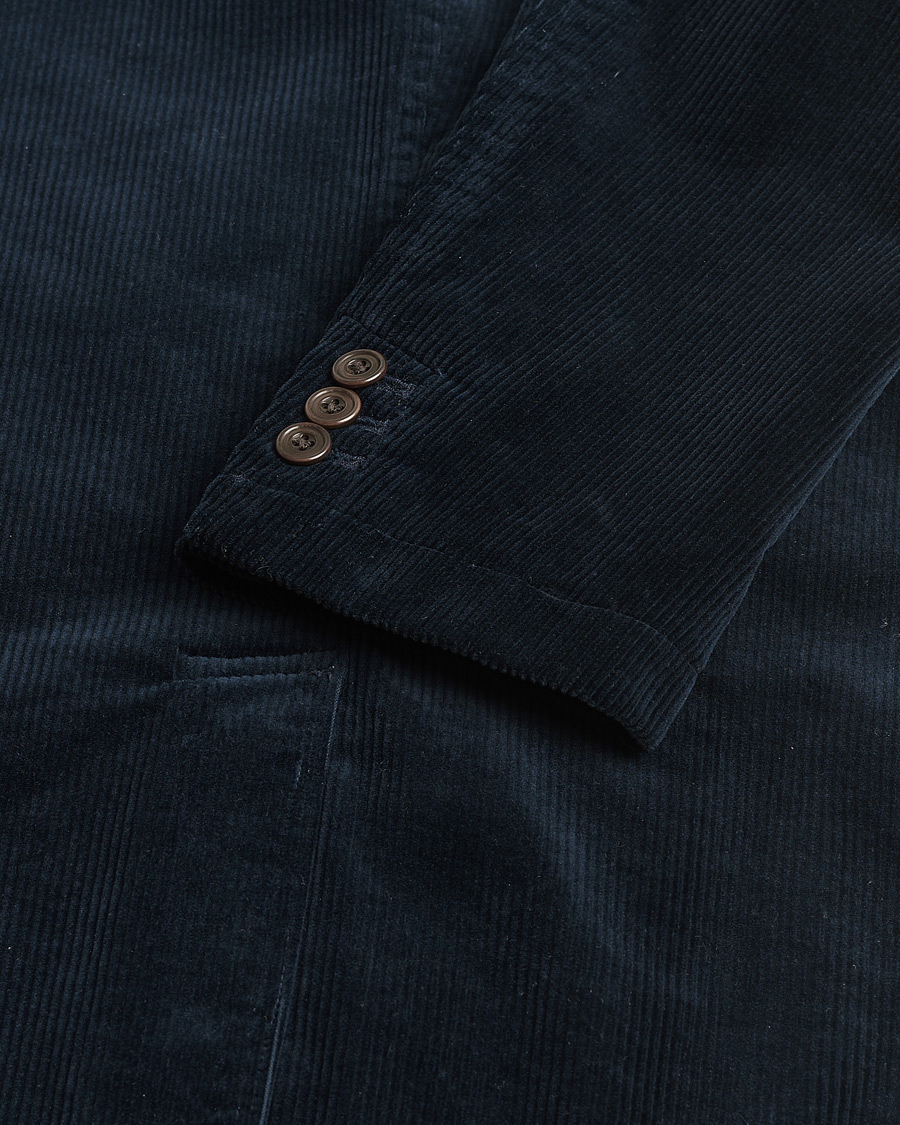 Men | Pre-owned Blazers | Pre-owned | Polo Ralph Lauren Corduroy Stretch Blazer Aviator Navy UK38 - EU48