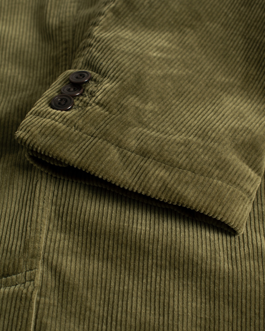 Men | Blazers | Pre-owned | Polo Ralph Lauren Corduroy Stretch Blazer Country Olive