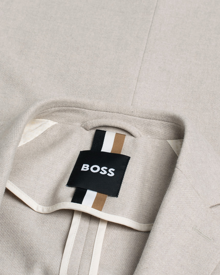 Men | Blazers | Pre-owned | BOSS BLACK Hanry Wool Patch Pocket Blazer Open White