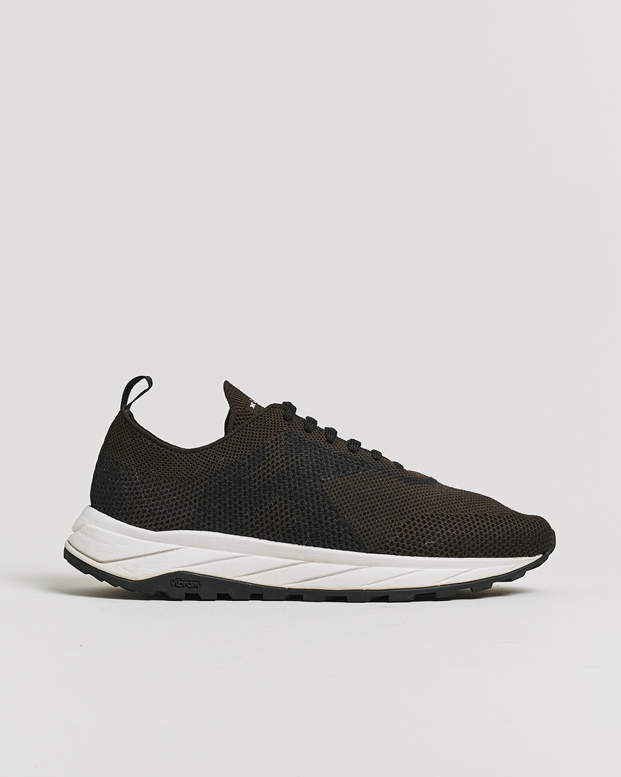 Men | Pre-owned Shoes | Pre-owned | Kiton Running Sneakers Dark Brown 43