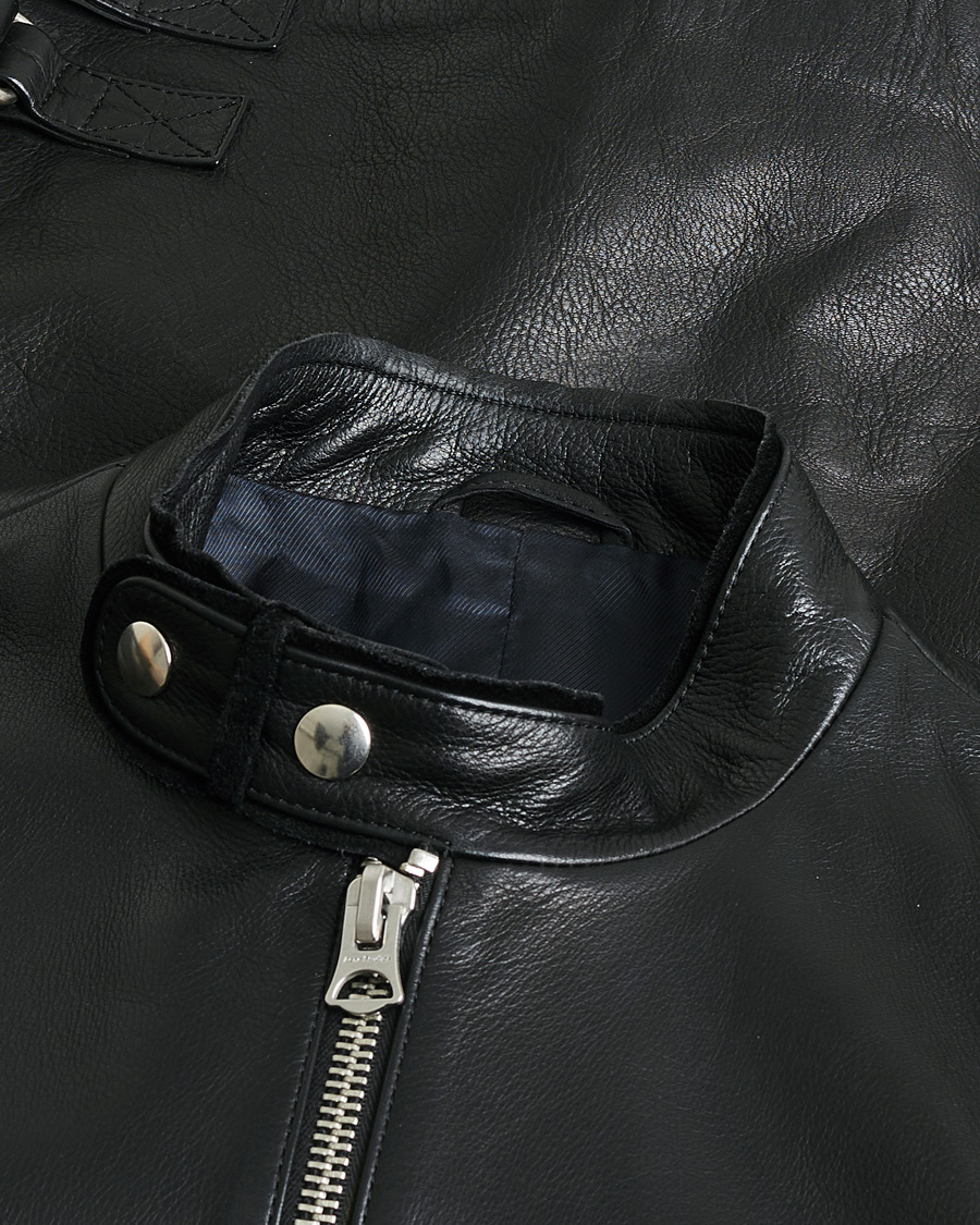 Men | Pre-owned Coats & Jackets | Pre-owned | Acne Studios Oliver Leather Jacket Black 48