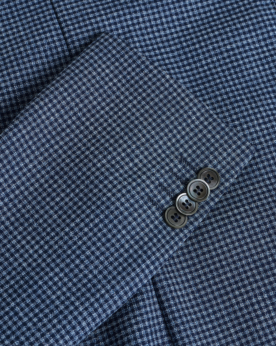 Men | Pre-owned Blazers | Pre-owned | Oscar Jacobson Ferry Check Wool Blazer Multi