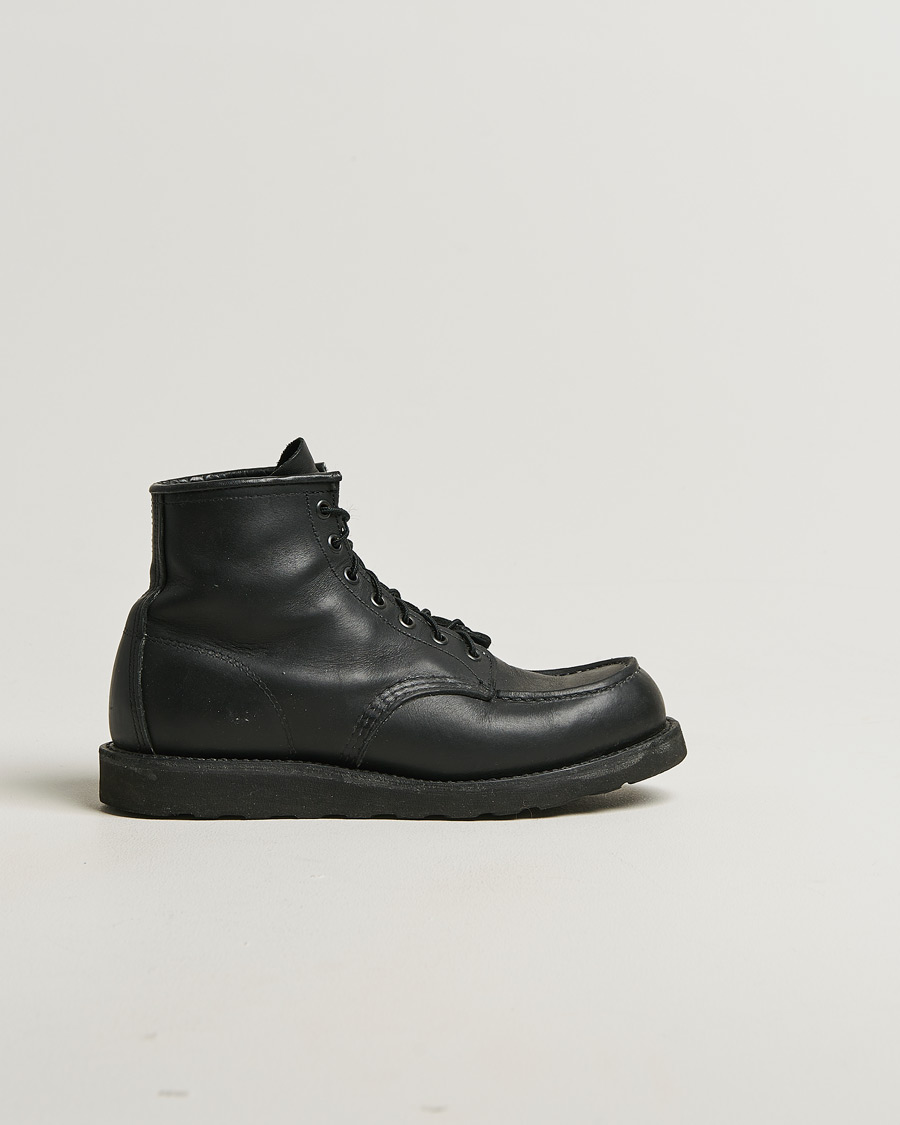 Men | Pre-owned Shoes | Pre-owned | Red Wing Shoes Moc Toe Boot Black Harness US8,5 - EU41,5